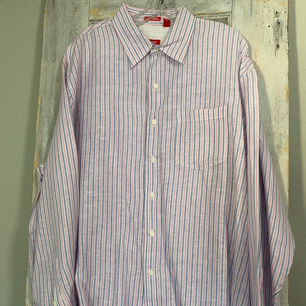 Men’s linen button down